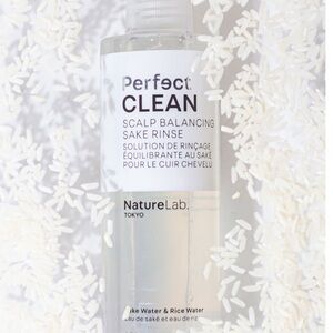 NEW Nature Lab Tokyo Perfect Clean Scalp Balancing Sake Rice Water Rinse 0.67oz
